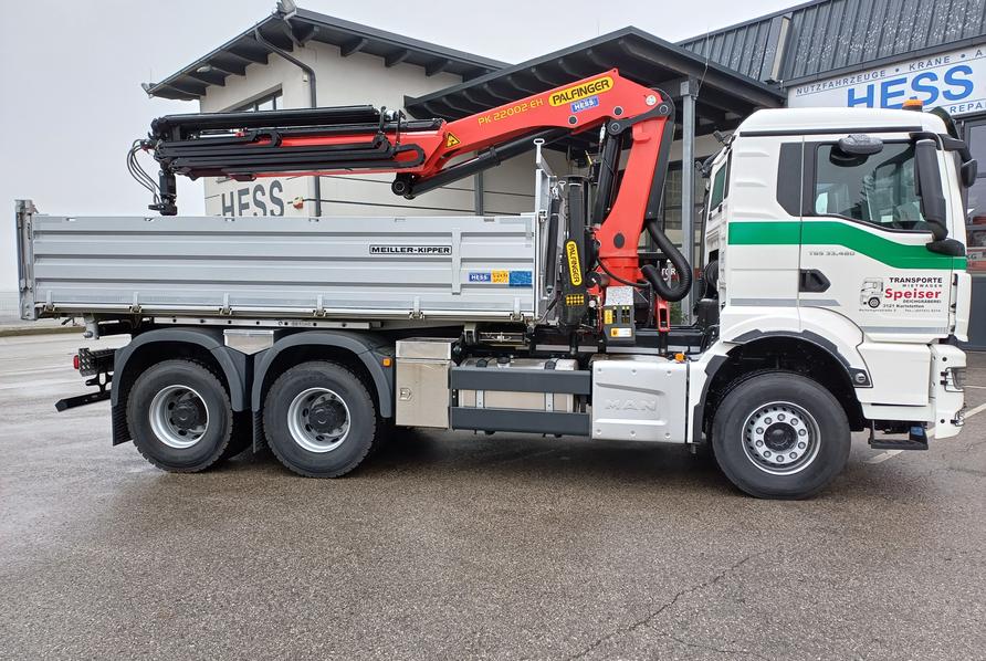 Unser MAN Lagerfahrzeug geht an Peter Speiser  